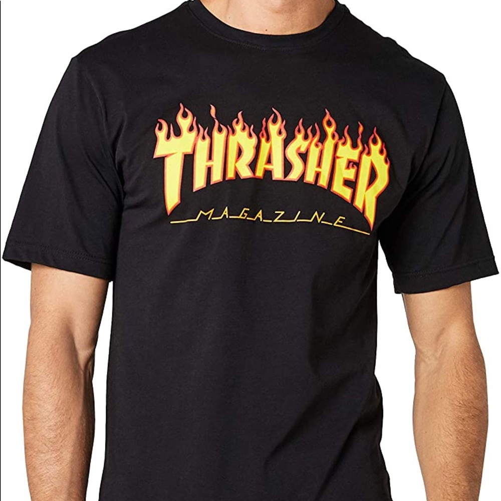 Thrasher Black T-Shirt